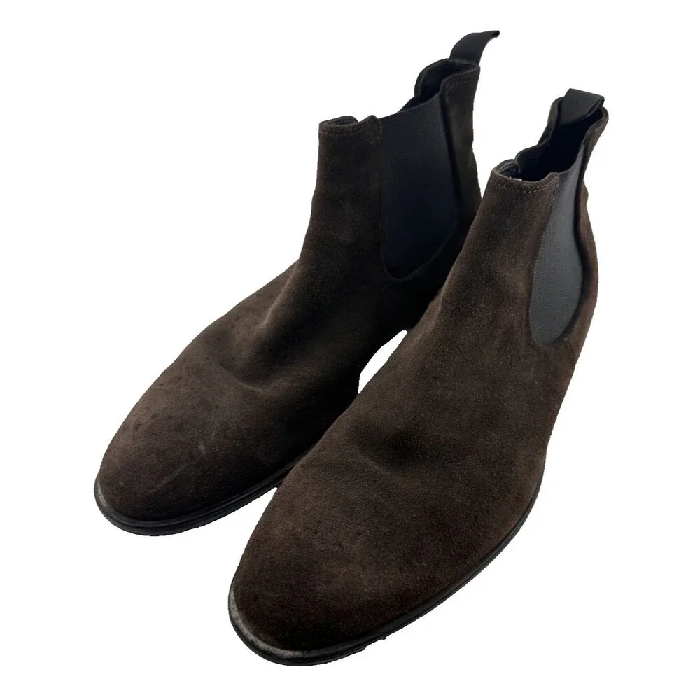 Vagabond Shoemakers Chelsea Boots Brown Suede Men's EU 44 Slip On‎ Ankle